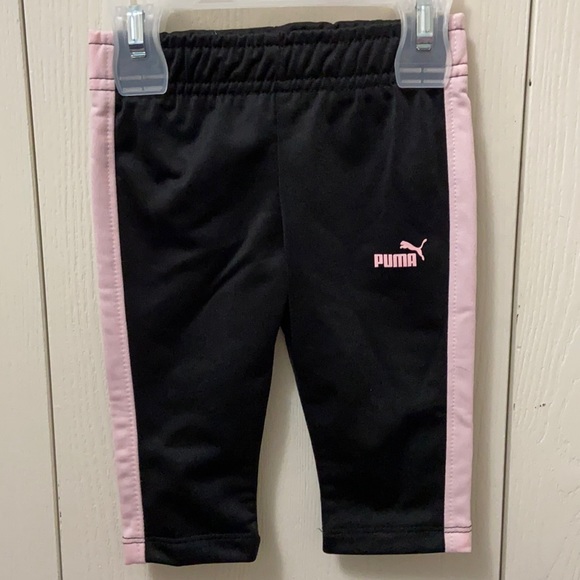 Puma Black, Light Pink & White Warm Up Suit - Picture 3 of 6